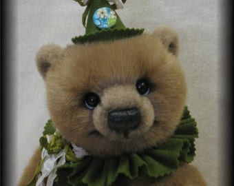 Patrón de costura de oso de peluche Artista Oso de peluche Patrón PDF Descarga inmediata Patrón PDF para hacer un oso de 14" como Eben por Kim Endlich