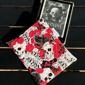 Kindle-Tasche – Handgefertigte E-Reader-Hülle mit Reißverschluss, Geschenk für Bücherliebhaber