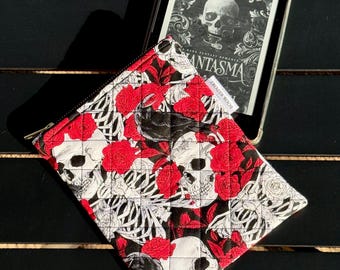 Funda para Kindle - Funda para lector electrónico hecha a mano con cierre de cremallera, regalo ideal para amantes de los libros.