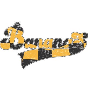 Bananas SVG&PNG, Funny Bananas Lovers Baseball, Bananas Lovers Baseball, Sublimation Design, Printable Shirt Apparel, Bananas Fan Shirt Png