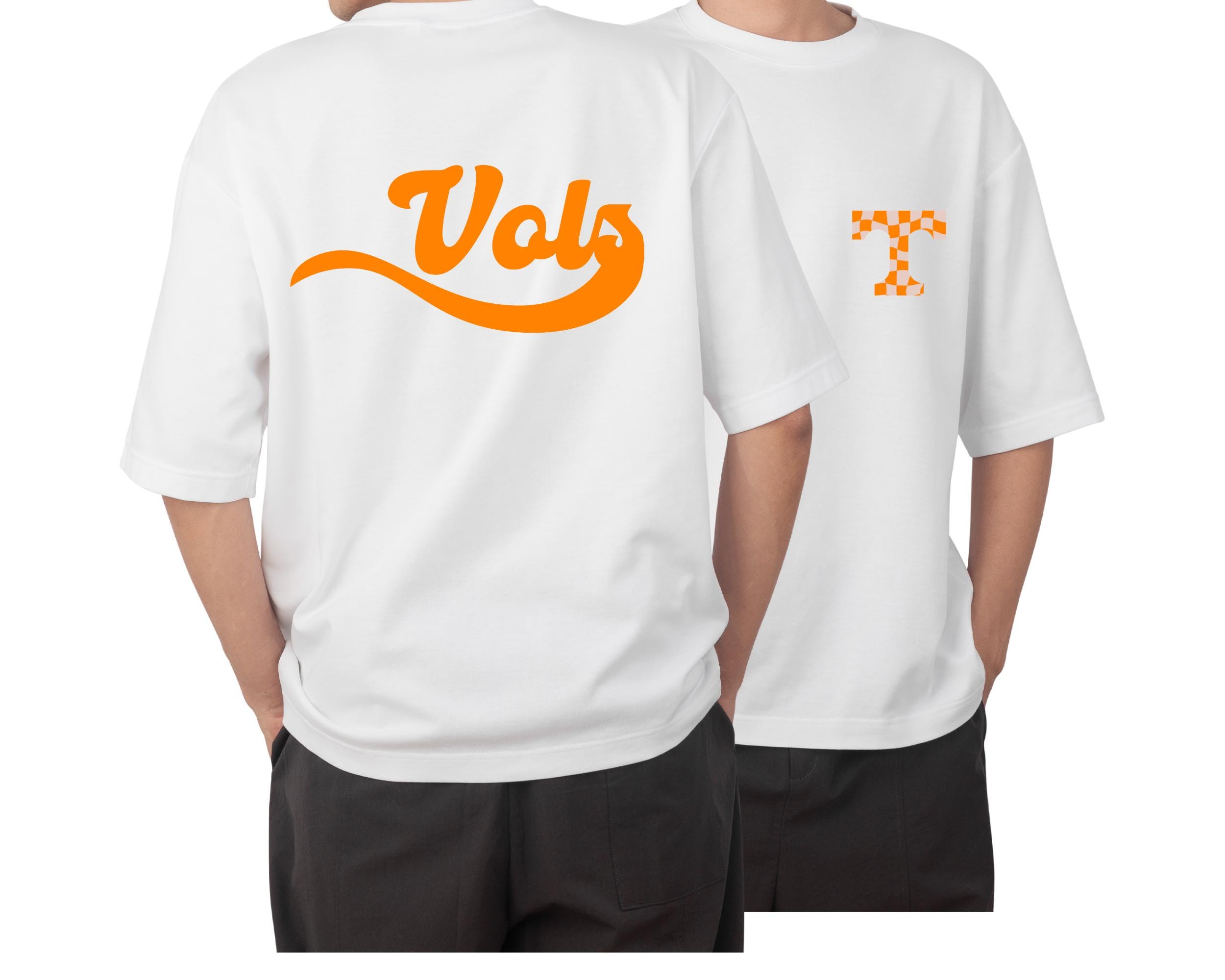 Men's Tennessee Volunteers Game Day T-Shirt - Team Orange Graphic Tee, Heather Grey, XX-Large - View #4