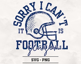 Rolig fotbollssäsong SVG & PNG: Retro hjälmdesign (digital nedladdning)