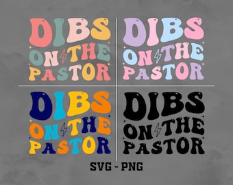 Dibs On The Pastor SVG-PNG: design divertente per maglietta (download digitale)