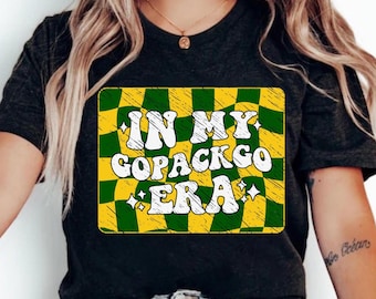Go Pack Go SVG: maglia a scacchi, design ondulato (download digitale)
