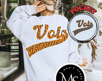 Vols SVG-PNG: Vintage Orange Design, Game Day (Digital Download)