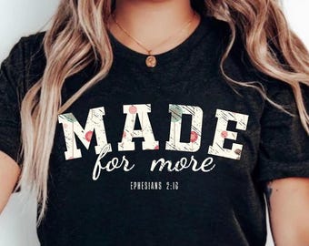 Ephesians 2:10 Floral PNG & SVG - Christian Bible Verse (Digital Download)