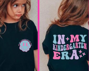 Groovy Kindergarten Teacher PNG & SVG: Retro Back to School Design (Digital Download
