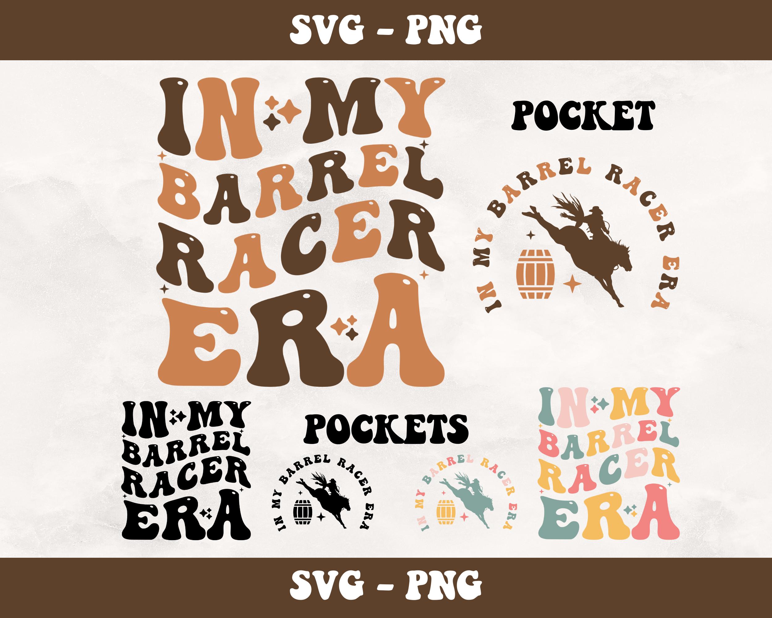 Barrel Racer Era SVG PNG: Rodeo Mom Digital Download
