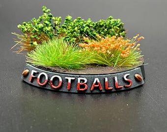 Fantasy Football / Blood Bowl Design Custom Wargaming Miniatures Base Nameplate (BaseTags)