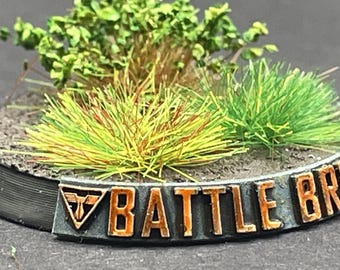 Custom Kill Team Name and Design Wargaming Miniatures Base Nameplate (BaseTags)