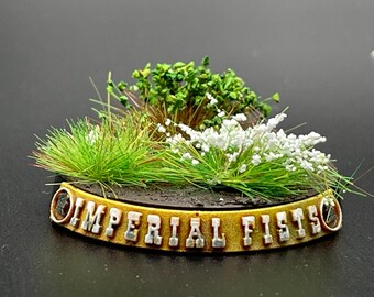 Custom Battle Brothers Name and Design Wargaming Miniatures Base Nameplate (BaseTags)