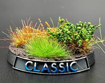 Classic Design Custom Wargaming Miniatures Base Nameplate (BaseTags)