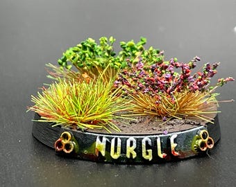 Plague Disciple Design Custom Wargaming Miniatures Base Nameplate (BaseTags)