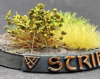 Custom Kill Team Name and Design Wargaming Miniatures Base Nameplate (BaseTags)