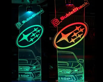 Hood Prop | Custom Engine Bay Prop | Engine Bay Display | Car Show Mod | Acrylic Hood Support | SubieShack | Car Show Accessory