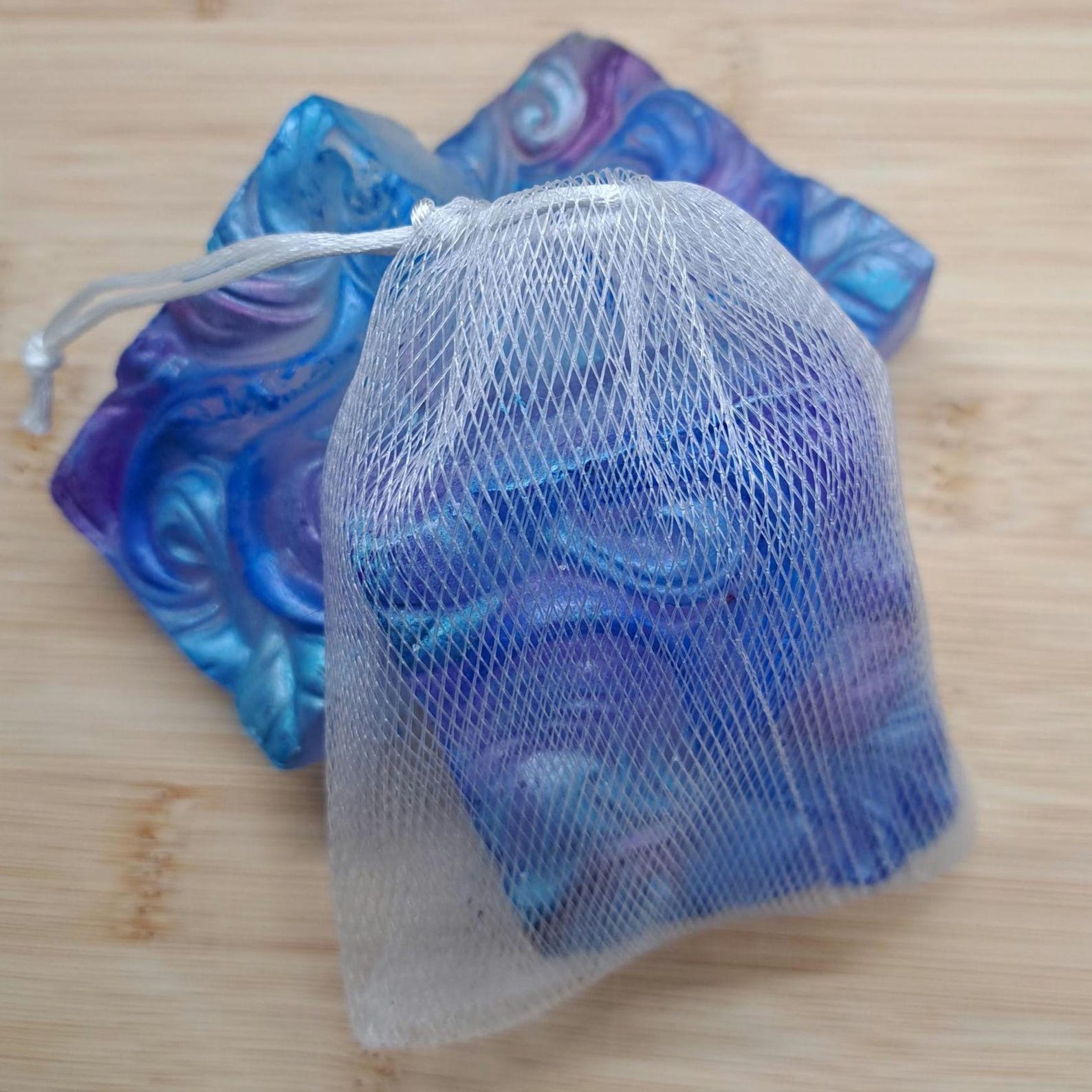 Handcrafted Blue Raspberry Soap Bar: Sweet Fruity Scent - Etsy