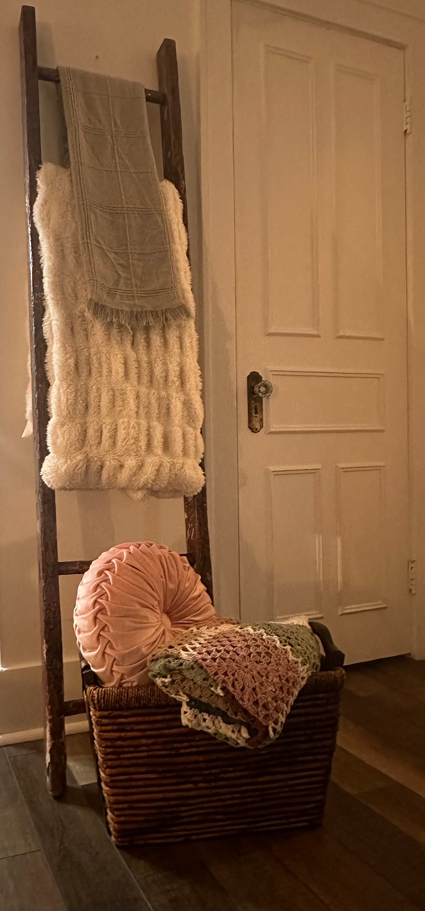 Barn Wood Ladder Etsy