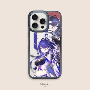 Honkai Star Rail Acheron HSR Phone Case For iPhone 16 15 Pro Max 14 13 12 Samsung Galaxy S25 Ultra S24 Plus S23