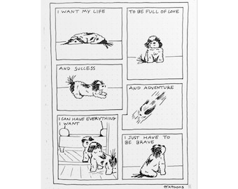 everything i want - physical art print