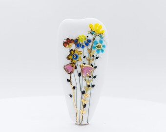 Focal bead - A little bouquet