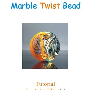 Marble Twist Bead - Tutorial - English/Deutsch