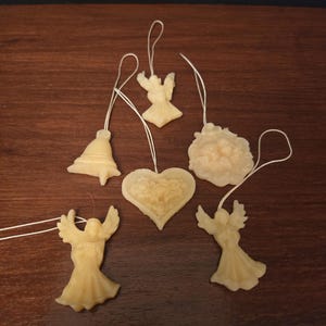 Beeswax Ornaments -Mystery Bundle - Set of 5