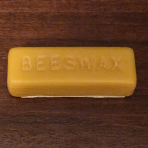 Handgemachte Bienenwachs Kleine Bar 1oz