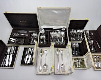 【Community】 Evening Star ディナーセット 34本 Evening Star by Community Plate Silverplate Flatware Set