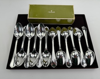 Christofle Spatours 12 table spoons length 20.5 cm