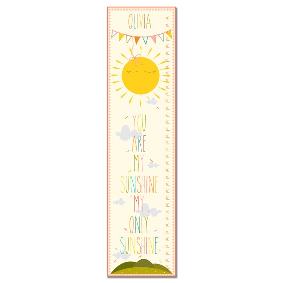 You Are My Sunshine Growth Chart