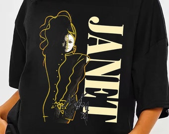 Janet Jackson Retro Shirt, Retro Janet Jackson Tshirt, 2024 Tour Janet Jackson Together Again T-Shirt, Janet Jackson Tour Merch For Fan