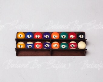 Siruishop Boîte de Rangement pour Queue de Billard Boîte de Transport Légère Portable Transparente Facile