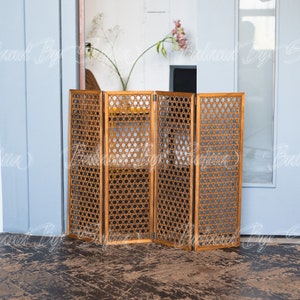 Puerta de madera decorativa para perros, Puerta independiente, Valla para perros en interiores, Puerta para perros en interiores, Muebles para perros, Jaula portátil para perros, Barrera para perros, Puerta para cachorros