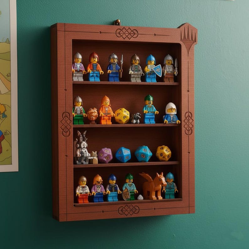 Mini Figure Display Shelf,action Figure Display Case,collectible ...