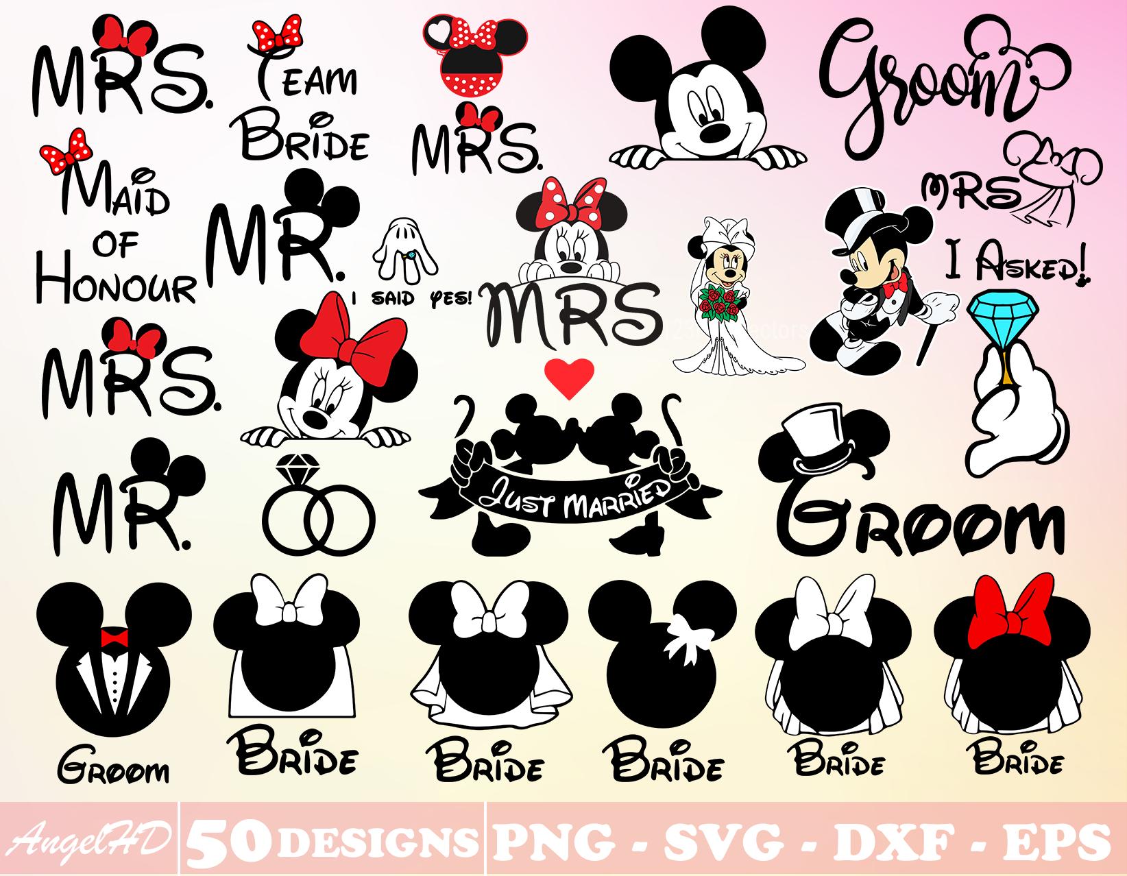 Mrs&&Mr Mickey ears Mrs Mickey Ears - Etsy main image 3