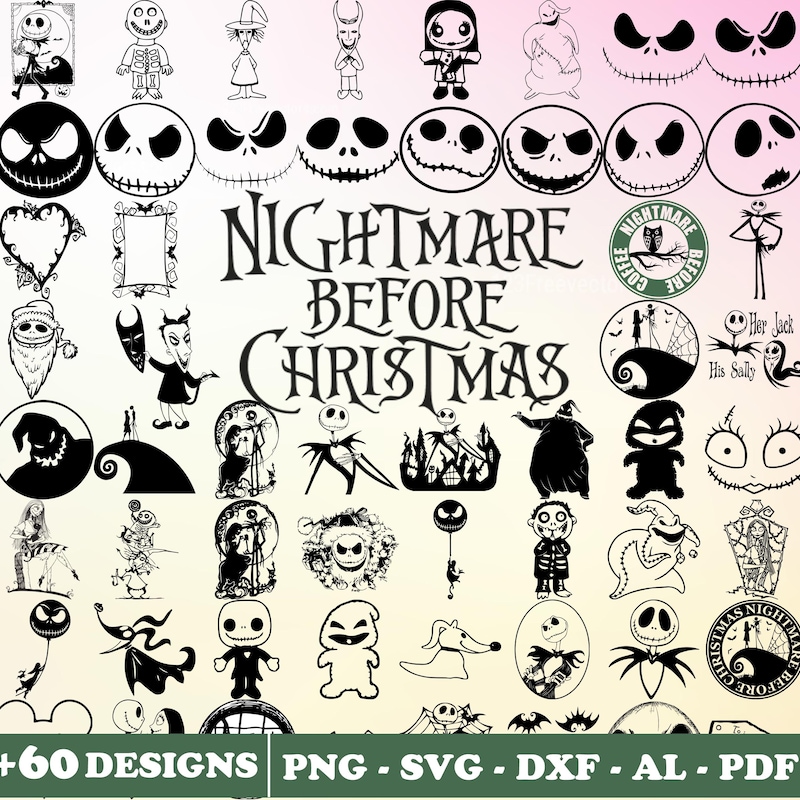Nightmare Mare Before Christmas Decor - Etsy