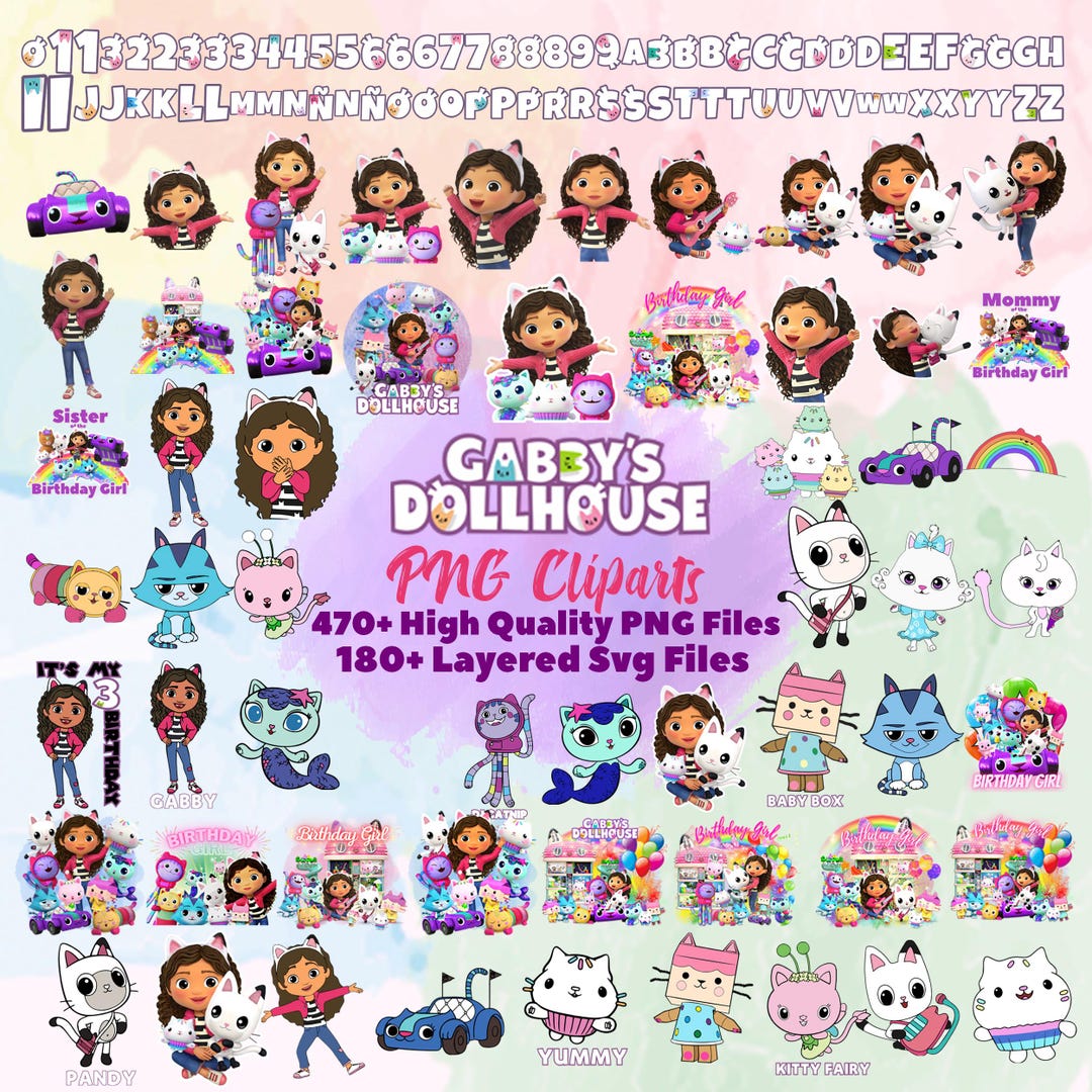 Gabby出品　まとめて15個 Gabby Gabby's Dollhouse Figure Set Fun Fun Music Toy Takara Tomy