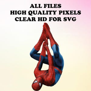 2500+ bestanden Spiderman-bundel gelaagd item, Spiderman-lettertype, Spider Man-clipartbestand, +190 unieke ontwerpen afbeelding 9