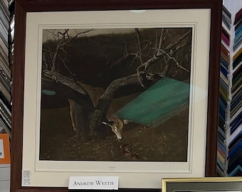 Original Vintage Andrew Wyeth “JACKLIGHT” - 1982 Hand Signed