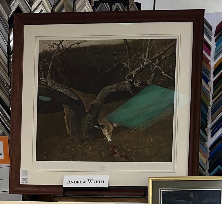 Original Vintage Andrew Wyeth “JACKLIGHT” - 1982 Hand Signed