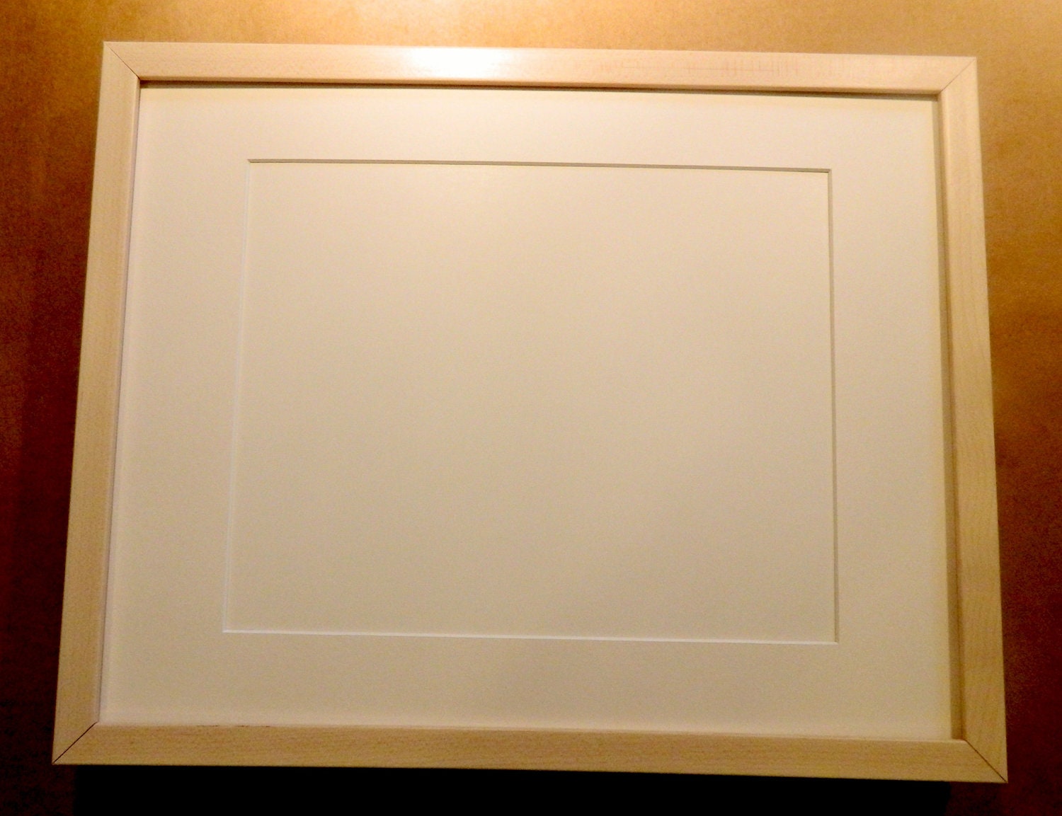 11 X 14 Frame Natural Maple 8 10 Mat