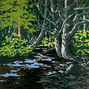 WELLIVER / Neil Welliver : ニール・ウェリヴァー NEIL WELLIVER | Maine Art Collectors