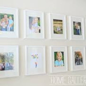11 x 14&quot; White Shadowbox Photo Frame