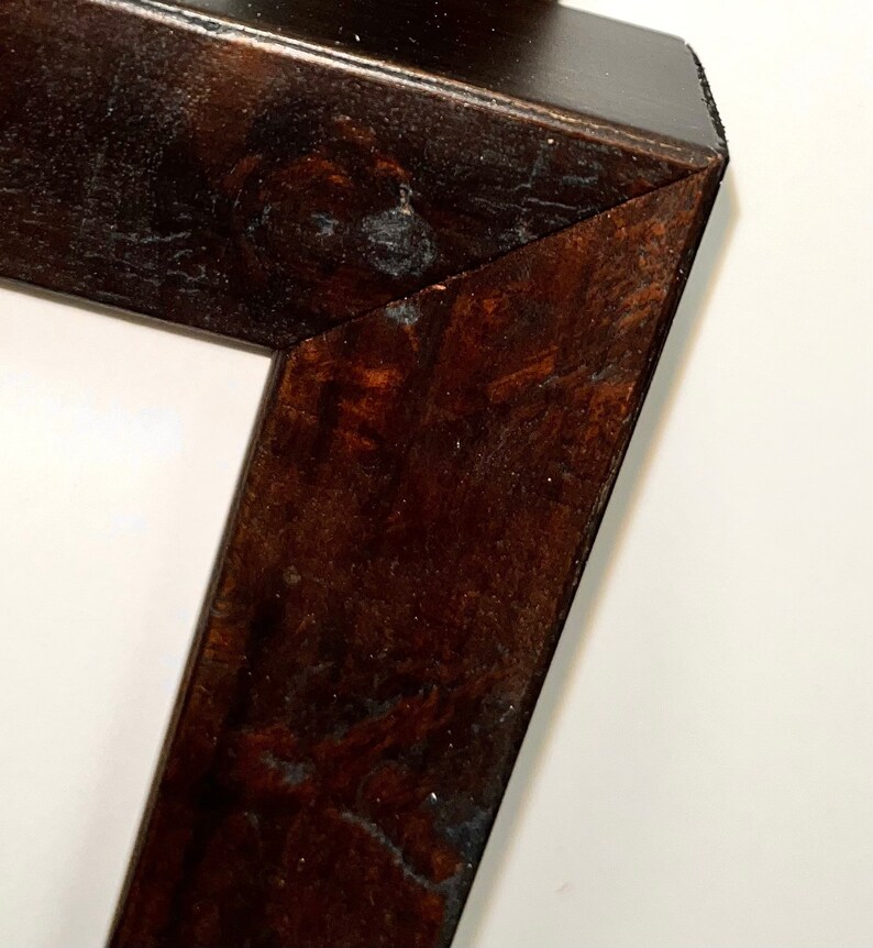 BEAUTIFUL Burl Wood Veneer Wood Photo Picture Frames 11 X Etsy