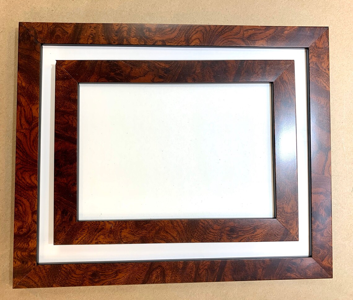 BEAUTIFUL Burl Wood Photo Picture Frames 8 x 10 Etsy