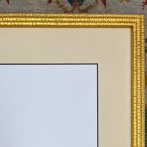 Mittlerer DIPLOMA-Rahmen - Goldrahmen - Sie wählen die Matte - Abschluss