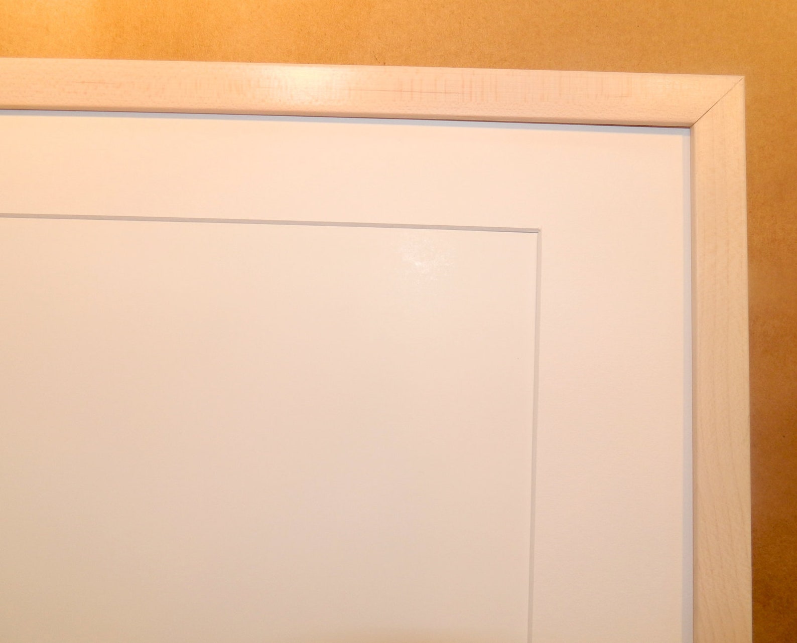 11 X 14 Frame Natural Maple 8 X 10 Mat Etsy