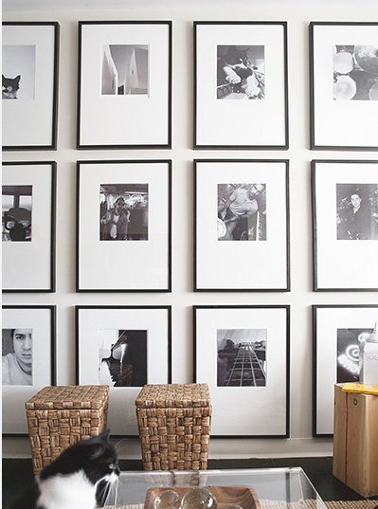12 X 16" Black GALLERY Frame - Your Choice of Matting Size and Color - Etsy