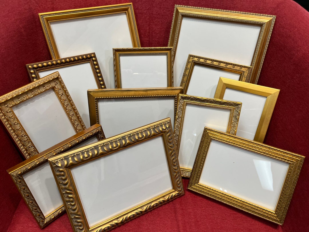 Set of 10 Mixed Gold 8 X 10 Frames to HANG Etsy