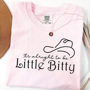 It&#39;s Alright To Be Little Bitty Onesie®, Western Toddler Shirt, Retro Cute Country T-Shirt, Cute Baby Shower Gift, Funny Baby Announcement